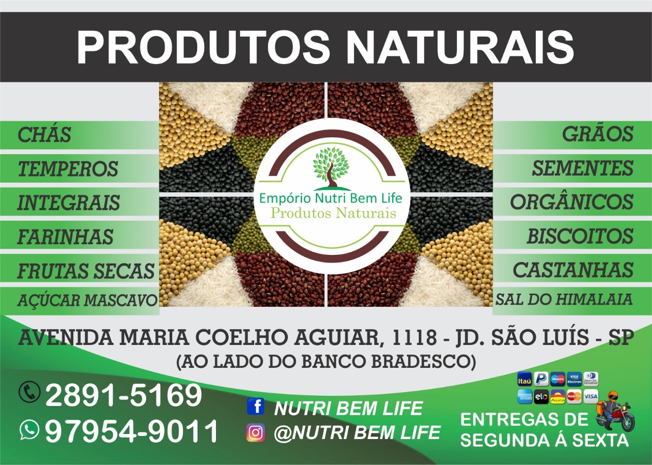 EMPÓRIO NUTRI BEM LIFE Loja de Produtos Naturais Delivery em São Luis Zona Sul Lista 11