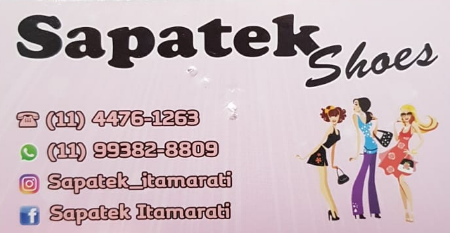 Sapatek Shoes, Av. Itamarati, 1641 - Vila Curuca, Santo André - SP,  telefone +55 11 4476-1263